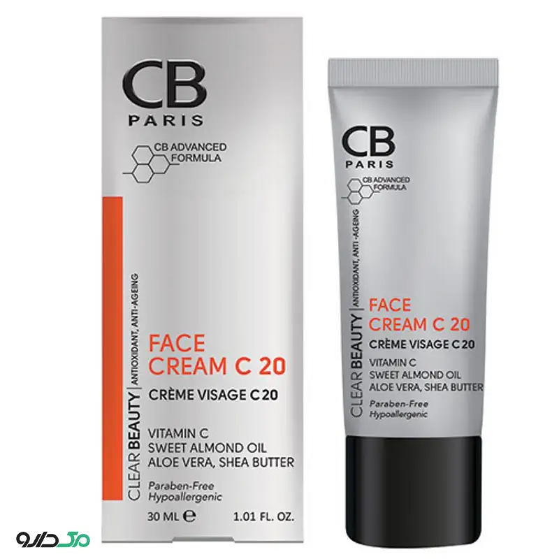 کرم صورت ویتامین C سی بی